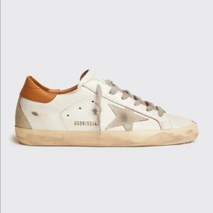 Golden Goose sneakers worn twice! Rare white/grey/tan size EU39 /US 9